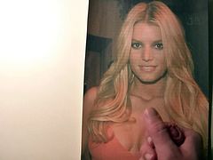 Jessica Simpson Cum Tribute