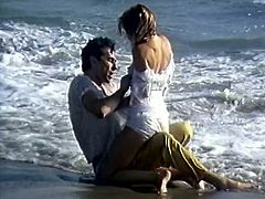 Light haired svelte hot tempered sweet bitch wanted to fuck immediately. Her guy wished the same. They stopped the car and reached stormy beach where they fell on removing clothes from each other... Watch this hot fuck starving freaks in The Classic Porn sex clip!