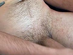 A horny homosexual takes his cap and pants off and begins to play with his dick. He strokes and rubs it ardently and then moans with pleasure when it explodes with cum.