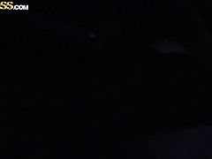 Blonde Megan asks her fuck buddy to shove his stiff worm in her mouth
