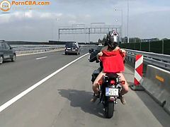 PornCBA brings you an amazing free porn video where you can see how a naughty and horny blonde strips during a kinky biked ride in this wild amateur video.