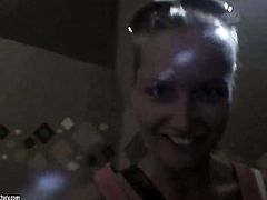 Blonde Kathia Nobili fucking herself with vibrator