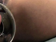 Lisa Ann gets her love tunnel attacked by Dana Vespolis tongue