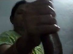 Horny and old woman gives a hand job to the guy meanwhile slutty and sexy brunette gets her clit licked. Have a look in steamy The Indian Porn xxx clip.