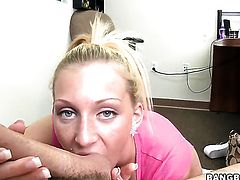 Jordan with juicy booty asks man for a hard love tunnel pounding