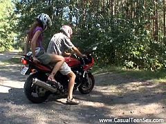 Masturbate watching this teen, with natural boobs wearing a miniskirt, while she rides like a horny cowgirl and moans like a naughty girl!