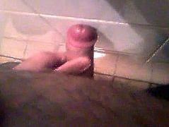 Cum in Bathroom