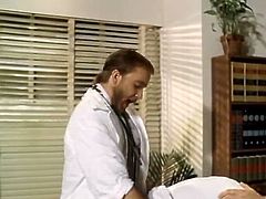 Filthy slut in sexy nurse costume and hot withe stockings gets drilled in doggystyle and in mish pose. Have a look in steamy The Classic Porn xxx clip.