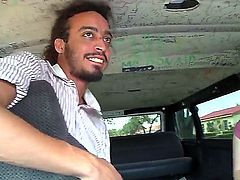 Bang bus action with a naughty and passionate girlfriend named Sofia Ressen