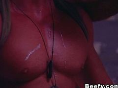 Beefy brings you a hell of a free porn video where you can see how two muscular gay soldiers are ready to fuck very hard while flaunting their amazing bodies.