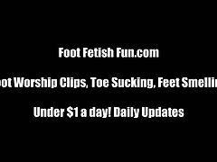 Foot Fetish Fun brings you a hell of a free porn video where you can see how these sensual dommes tease you with their feet while assuming very hot poses.