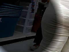 Big Wide Butt Milf Shopping - 91