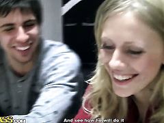 Miami lets dude shove his hard boner in her mouth