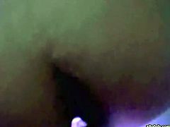 Black haired torrid whore with sexy body pleased her customer with nice blowjob. As a reward she got anal hammered in doggy position. Have a look at that steamy sex in All Of Gfs sex video!