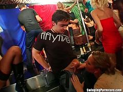 Drunk Sex Orgy brings you a hell of a free porn video where you can see how this nasty club orgy is full of wild and horny bitches ready to suck and get fucked hard.