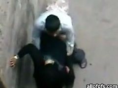 This chick with big appetite for sex meets the guy on the street and gets fucked doggystyle on the street. Have a look at this babe in The Indian Porn sex video.