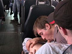 Tyler Andrews has always wished for public sex and finally his wish is coming true. He gets to enjoy public sex in the bus with his hot lover.