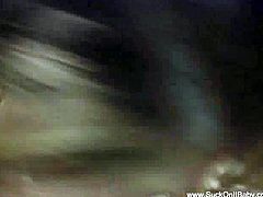 Suck on it Baby brings you a hell of a free porn video where you can see how a nasty blonde gives her man a great pov blowjob with her viciously skilled mouth.