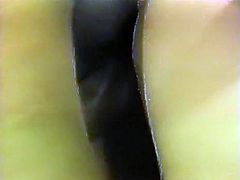 Dark haired slender tootsie with big button lied in bed in doggy style. Her horny mustached freak fucked her kitty from behind without any emotions. Just enjoy that hot sex in The Classic Porn sex video!
