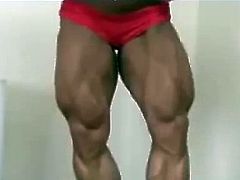 FBB - incredible leg muscle show