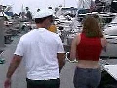 Redhead Teen Allison Buggered On A Boat