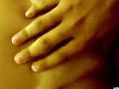 Get cozy and enjoy watching amateur couple making love on a camera. Hot tempered boyfriend fucks his naughty girlfriend in doggy and missionary position.