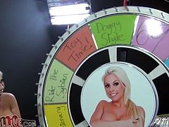 Bosomy blonde Heidi loves to masturbate her pussy with vibrator and give blowjob at the same time. Be pleased with provocative My XXX Pass sex tube video for free.