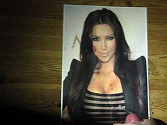 Kim Kardashian Cum Tribute (with original orgasm)