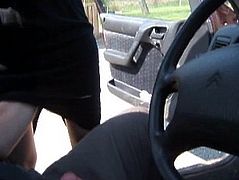 Fast Masturbation on Parking Lot BVR