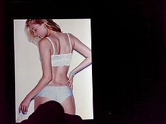 Cum tribute to Elsa Hosk and her Ass!!