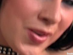 Boob Banger brings you a hell of a free porn video where you can see how the vicious Gianna Michaels gets blasted hard by a black cock into a massive orgasm.