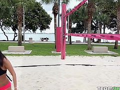from volleyball game to sex game