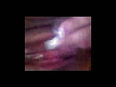 Sissy Pitz masturbating her pussy