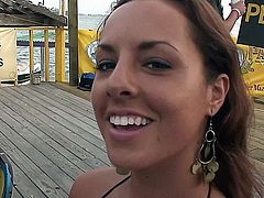 Miss Little and Miss Hat HOTNESS - Spring Break Skin To Win Bikini Contest.
