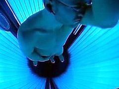 Tanning jerk off