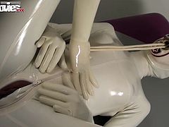 Tanja and Fiona get freaky in their latex hospital outfits