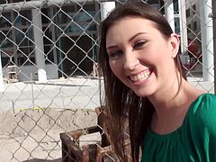 This naughty sweetheart likes to take a big cock in her mouth for a suck in a blowjob and gets her pussy pounded hardcore doggystyle.