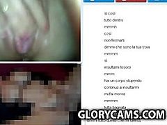 Italian girl talks dirty porno chat