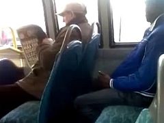 Black Dude Ejaculating On The Way To Work