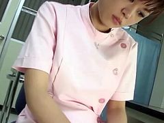Sexy Japanese Nurse fucks her patient