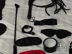 The Master first exposured her to BDSM. He releases her from her bondage and they move into sexy position and she pushes her bottom into his hip as fuck. They finish in missionary as The Master hold her legs open wide until he cums on her stomach.
