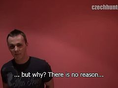Czech Hunter brings you very intense free porn video where you can see how this Czech stud is ready to give a great pov blowjob while assuming very naughty positions.