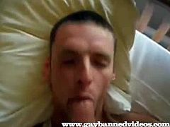 That is no average cock and seeing it getting sucked and shooting a creamy load on this guy's face POV style is just plain awesome!