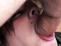 Delicious goddess Stephanny Tricks has sex experience of her lifetime with hot dude Jay Huntington