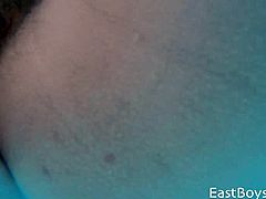 This cute twink gets a handjob in the woods, another one underwater, in a pool somewhere and another one in a closed room. His cock gets big when it is hard.