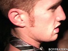 College boys rubbing cocks in sex games to join fraternity