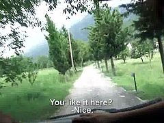 I got a 911 call to out into the middle of the field and out there waiting was a sexy teen. We put her in the ambulance and fixed her up. Then she was ready to jerk and suck me off in the back on the ambulance. She got fucked from behind.