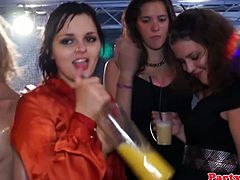 Party Hardcore brings you a hell of a free porn video where you can see how this amateur sex party gets totally out of control as these blonde and brunette sluts get banged hard.
