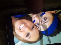 Softball playing cutie and friend tribute