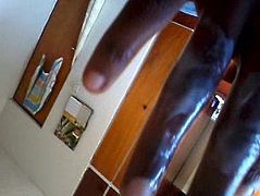 Horny Slim Ebony Fingering 1